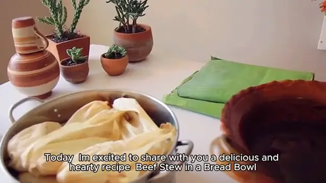 Video thumbnail for Beef Stew in a Bread Bowl