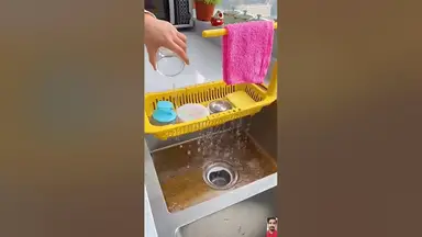 'Video thumbnail for Link in Bio ✅ | Adjustable Kitchen Sink Basket'