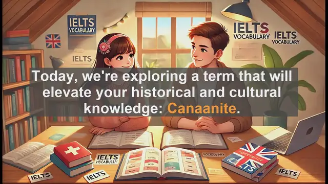 Video thumbnail for 2000 Must Know IELTS 9.0 Vocabulary - IELTS Vocabulary: Understanding 'Canaanite'