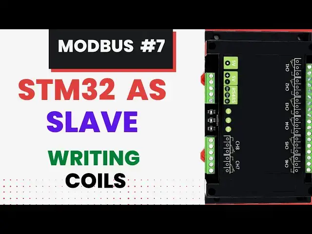 Video thumbnail for Modbus #7. STM32 as SLAVE || Writing single and Multiple Coils