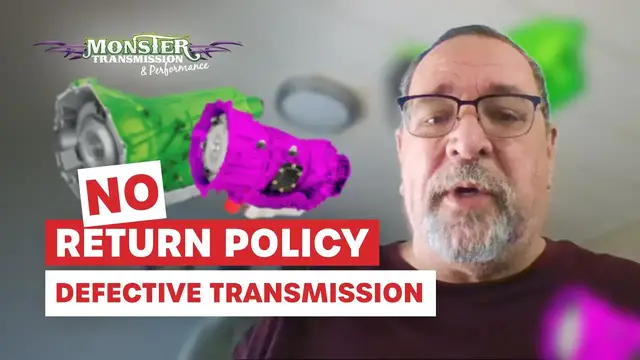 'Video thumbnail for Monster Transmission No Return on Defective Transmission Review | PissedConsumer'