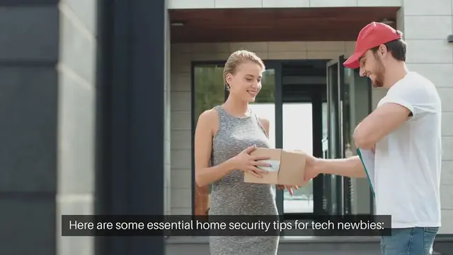 'Video thumbnail for Home Security Tips For Tech Newbies'