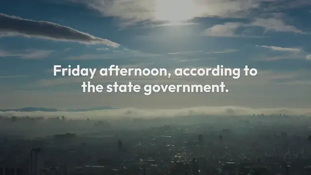 Video thumbnail for Old aircraft carrier, once part of mighty Soviet fleet, burns in Chinese lagoon