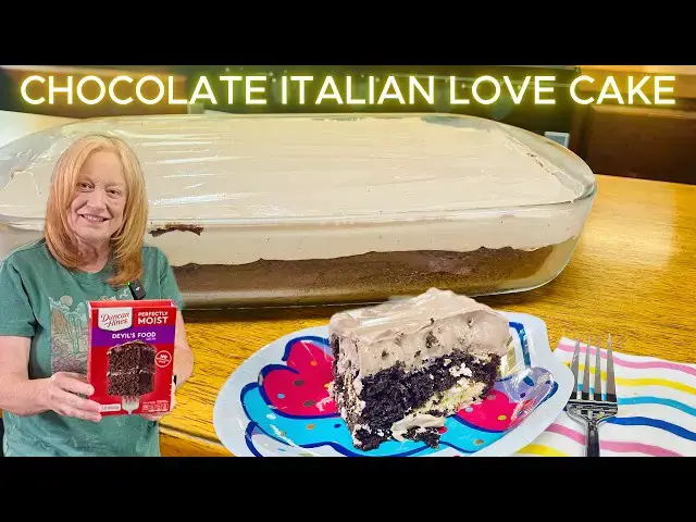 Video thumbnail for Chocolate Italian Love Cake | HAPPY BIRTHDAY TO ME