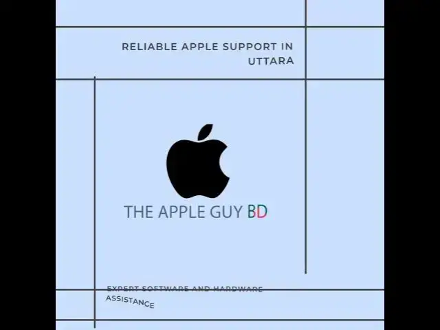 'Video thumbnail for Apple software and hardware support service in Uttara, Dhaka.'