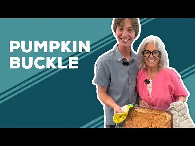 Video thumbnail for Love & Best Dishes: Pumpkin Buckle Recipe | Easy Fall Dessert Recipe Ideas