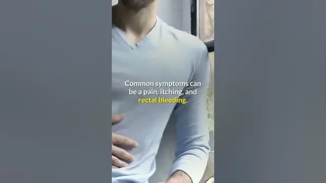 'Video thumbnail for How To Prevent And Cure Hemorrhoids At Home Fast #shorts'