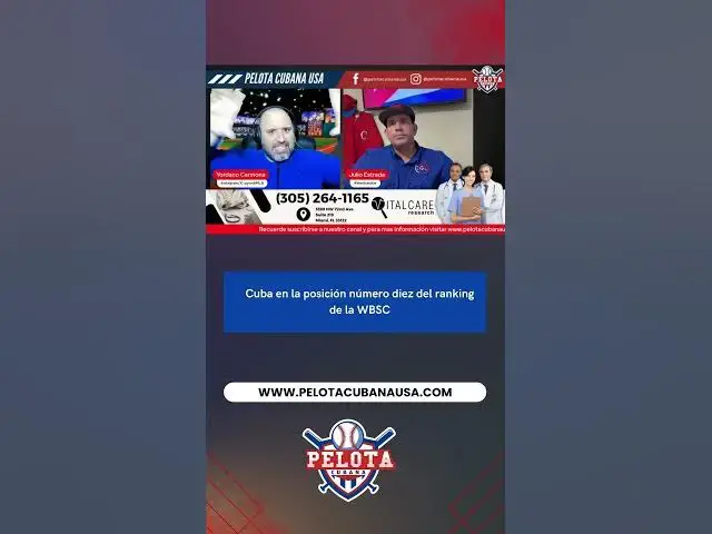 Video thumbnail for Cuba en la posición número diez del ranking de la WBSC