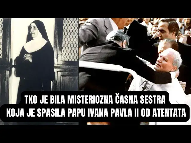 Video thumbnail for TKO je bila misteriozna časna sestra koja je spasila papu Ivana Pavla II od atentata