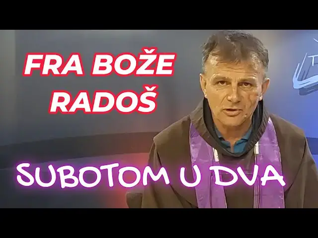 Video thumbnail for FRA BOŽE RADOŠ - SUBOTOM U DVA - SVATKO IMA PRAVO BITI ŠTO ŽELI ALI...