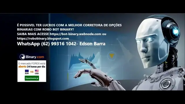 Video thumbnail for É POSSIVEL TER LUCROS COM A MELHOR CORRETORA DE OPÇÕES BINARIAS COM ROBO BOT BINARY?