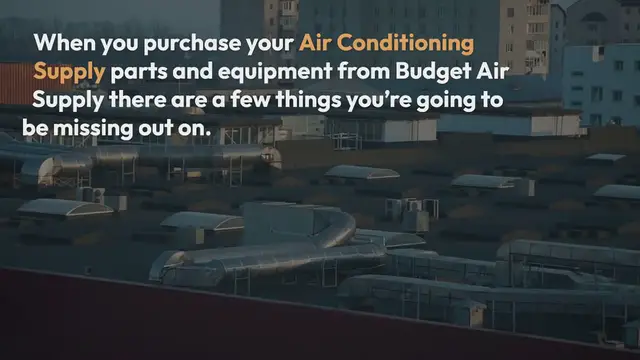 Video thumbnail for Air Conditioning Supply Parts and Equipment Cost Less Online At Budget Air Supply: