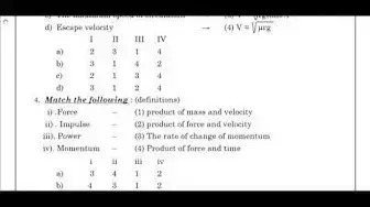 Video thumbnail for 11th Physics Public Exam March 2019 - Model Question Papers (Virudhunagar District) (English Medium)