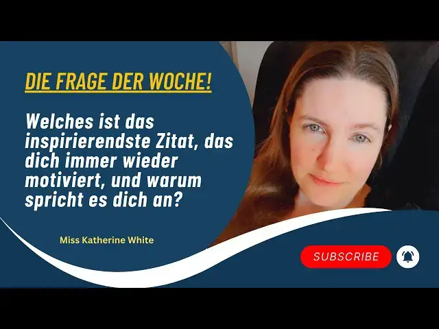 'Video thumbnail for Welches ist das inspirierendste Zitat,das dich immer wieder motiviert, und warum spricht es dich an?'
