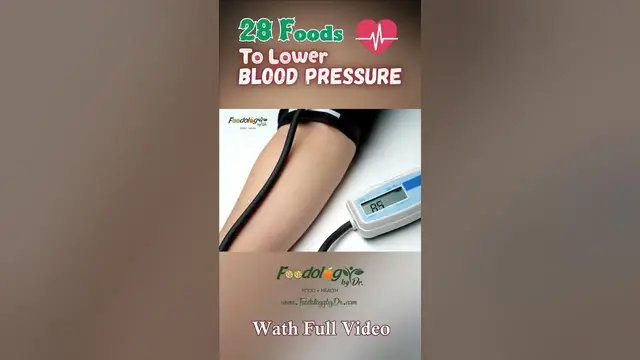 'Video thumbnail for Foods to Lower BP #shorts -35'