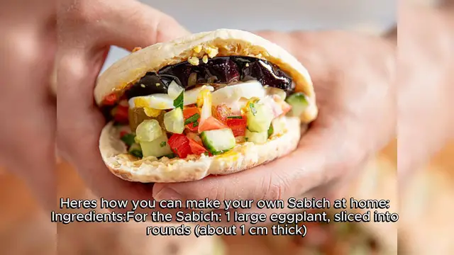 Video thumbnail for Sabich Recipe