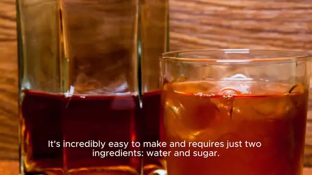 Video thumbnail for simple syrup recipe