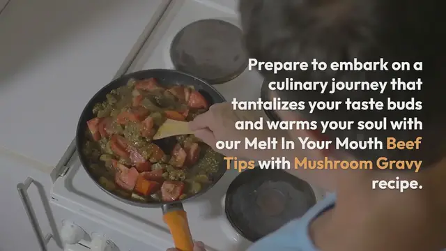 Video thumbnail for Beef Tips with Mushroom Gravy