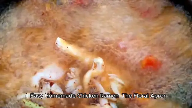 Video thumbnail for chicken ramen recipe