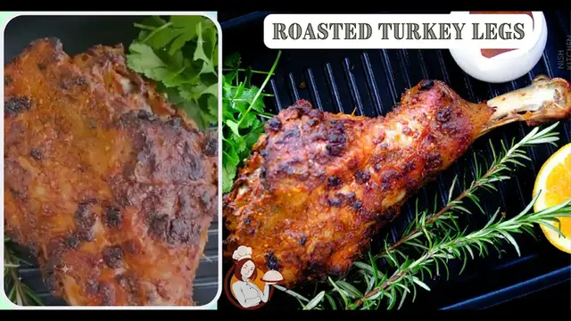 Video thumbnail for ROASTED TURKEY LEGS