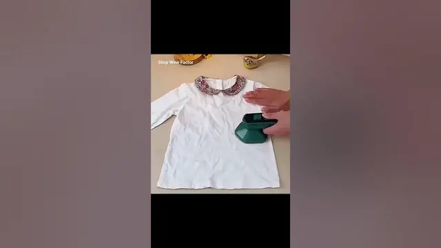 'Video thumbnail for Travel-Friendly Handheld Clothes Iron | Mini Iron with Compact Design | π Link is in Description'