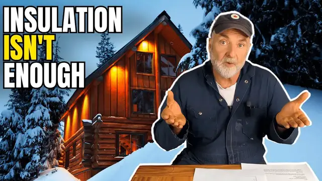 'Video thumbnail for Best Way to Insulate a Cabin Floor for Warm Feet in the Winter'