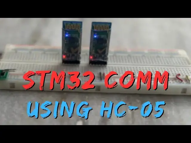 Video thumbnail for STM32 Communication using Bluetooth Modules || HC-05