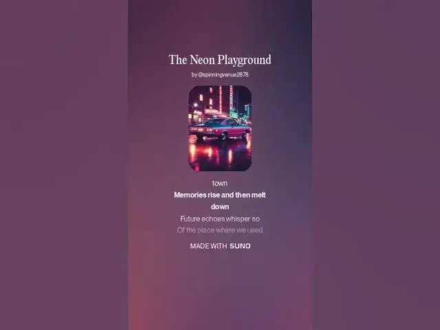 Video thumbnail for The Neon Playground