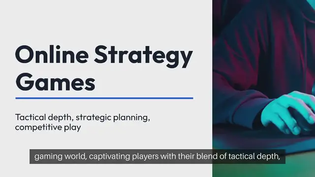 Video thumbnail for Online Strategy Games