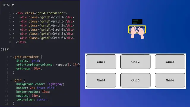 Video thumbnail for CSS Grid Example