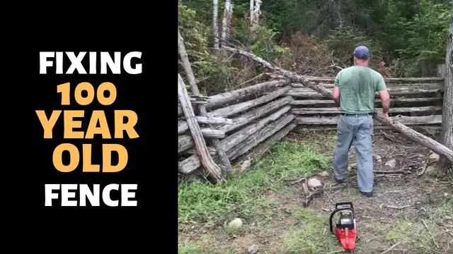 Video thumbnail for Thoughts on Fixing Cedar Rail Fences