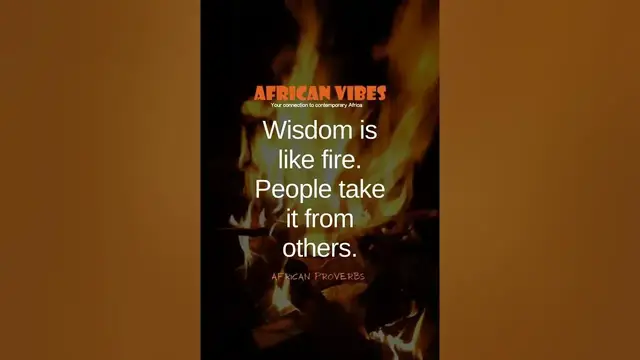 Video thumbnail for African Proverb of the Day. Do you Agree? #proverbs #message #africanproverbs