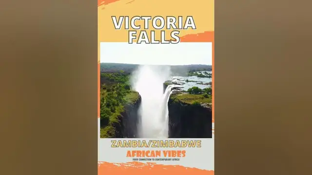 Video thumbnail for Amazing Victoria Falls of Zambia and Zimbabwe #shorts #tour #travelguide
