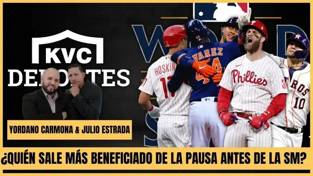 Video thumbnail for MLB 🔴: ¿A quién le beneficia más la pausa antes de la Serie Mundial?