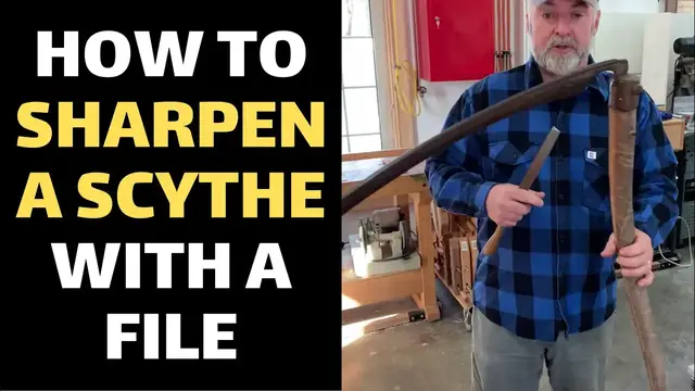 Video thumbnail for How to Sharpen a Scythe with a File