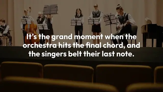 Video thumbnail for The Musical Finale: A Spectacular Goodbye (Or Not)