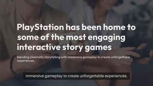 Video thumbnail for PlayStation Interactive Story Games