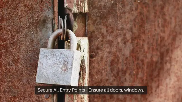Video thumbnail for Home Security Tips For Barns