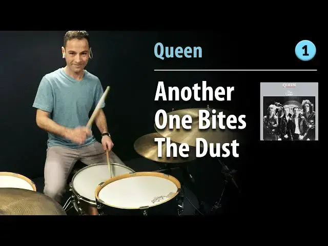 Video thumbnail for "Another One Bites The Dust" by Queen | Drum Lesson | Drum Cover