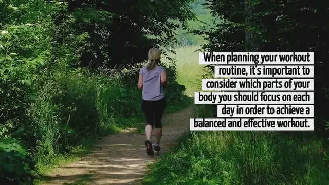 Video thumbnail for What Parts Of My Body Should I Workout Each Day