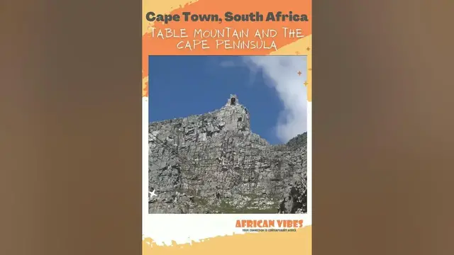 Video thumbnail for Visit Cape town, South Africa and surely you will love it - African vibes #shorts #travelguide #tour