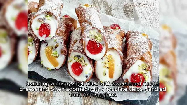 Video thumbnail for Cannoli siciliani Recipe