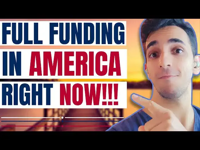 Video thumbnail for Full Funding Scholarship in USA, Right Now!
