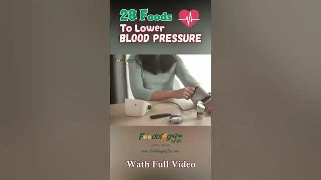 'Video thumbnail for Foods to Lower BP #shorts -36'