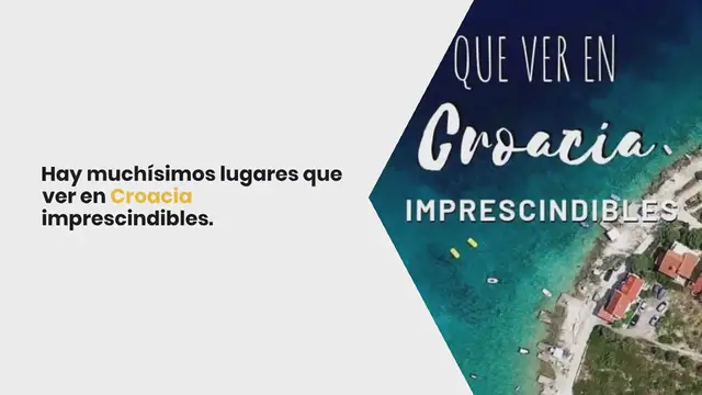 Video thumbnail for Que ver en Croacia imprescindibles [Los mejores consejos por ciudades]