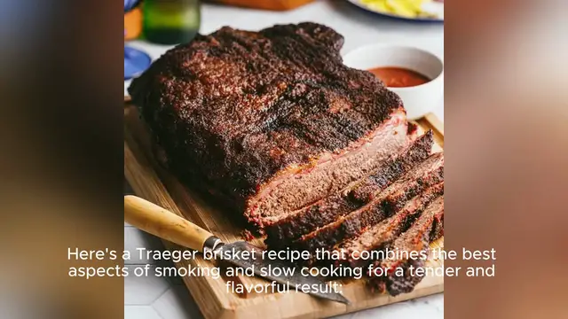 Video thumbnail for traeger brisket recipe