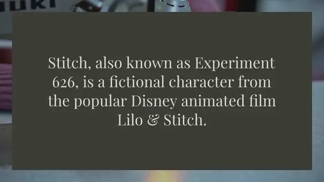 Video thumbnail for What color is Stitch’s ears?