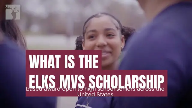 Video thumbnail for Elks National Foundation Scholarship