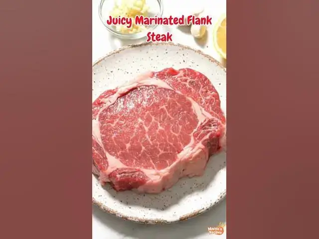 Video thumbnail for Juicy Marinated Flank Steak | Grilled to Perfection in Minutes 🔥