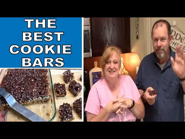 Video thumbnail for THE BEST COOKIE BARS | Bake With Me 5 Ingredient Dessert Bars
